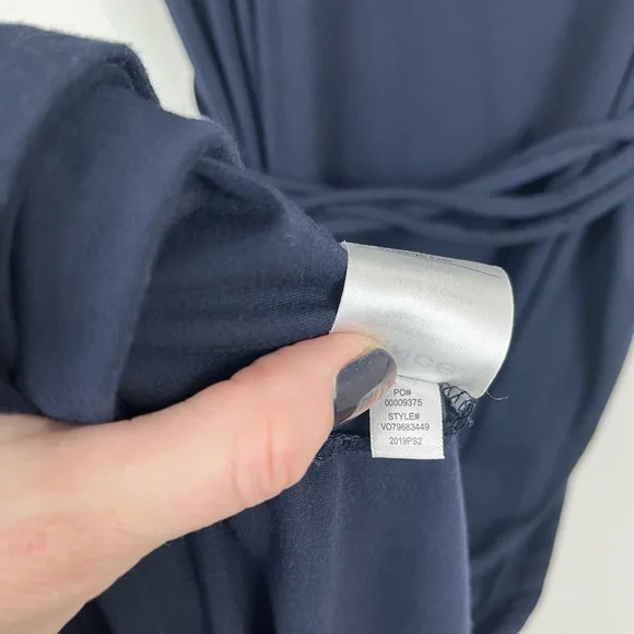 Vince v neck belted flutter sleeve midi dress - Picture 6 of 8